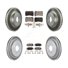 Transit Auto KGF-100625 Disc Brake Kit for 2013-2015 Cadillac ATS - Front and Rear