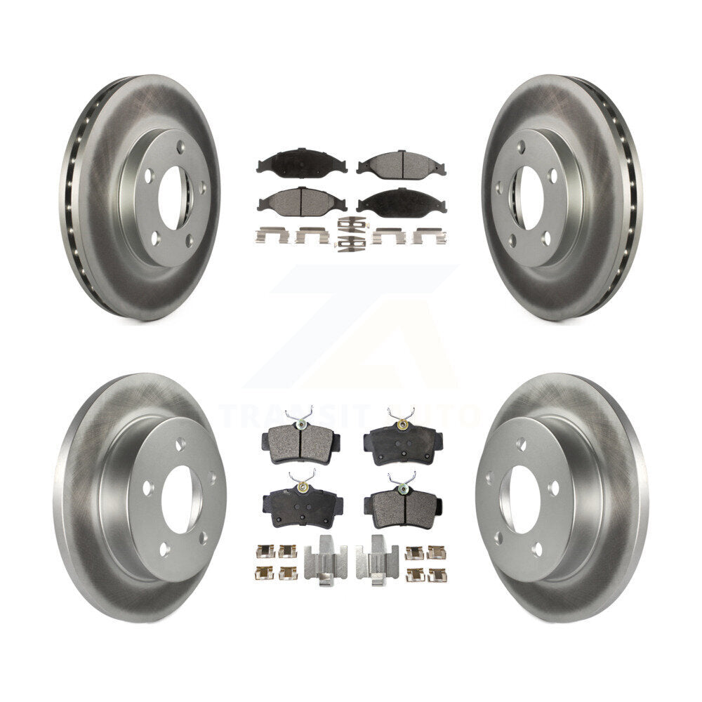 Transit Auto KGF-100627 Disc Brake Kit for 1999-2004 Ford Mustang - Front and Rear