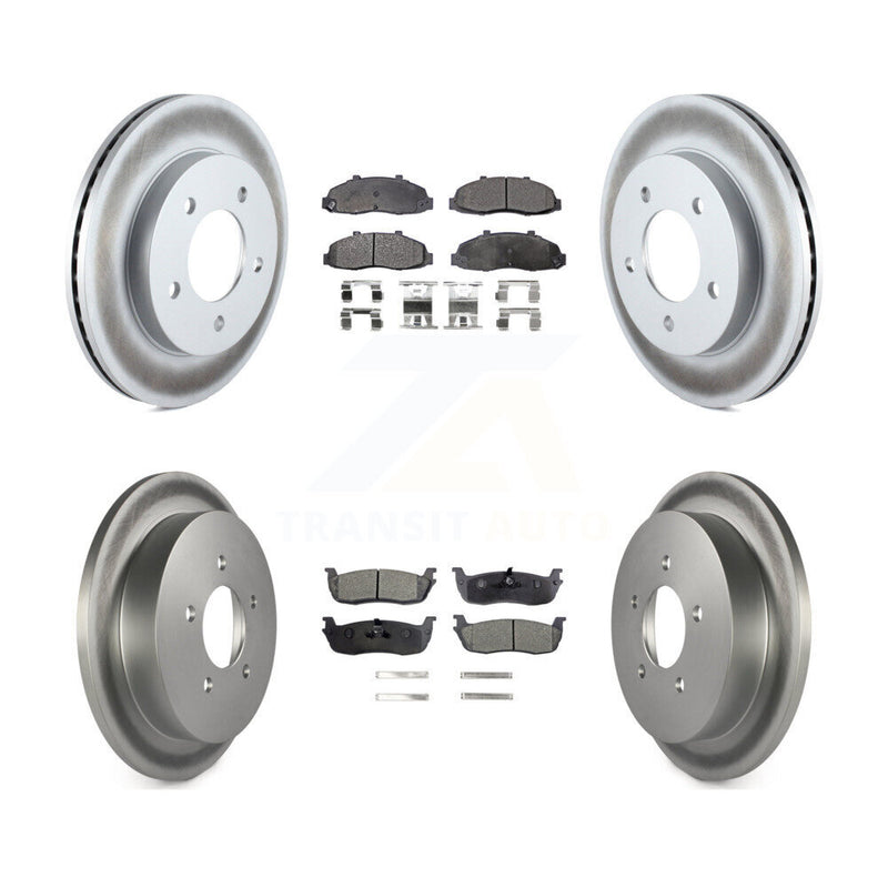 Transit Auto KGF-100629 Disc Brake Kit for 1999-2004 Ford F-150 Heritage, Ford F-150 - Front and Rear