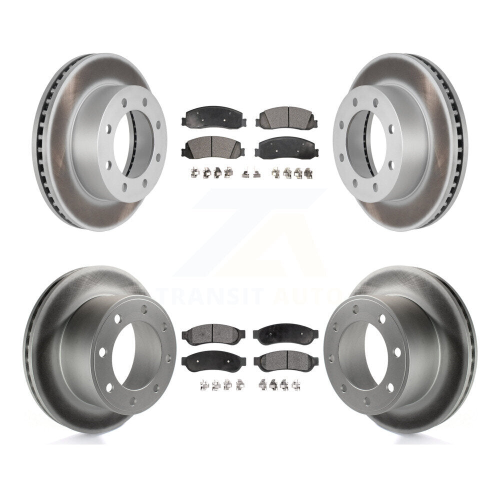 Transit Auto KGF-100645 Disc Brake Kit for 2009-2011 Ford F-250 Super Duty, Ford F-350 Super Duty - Front and Rear