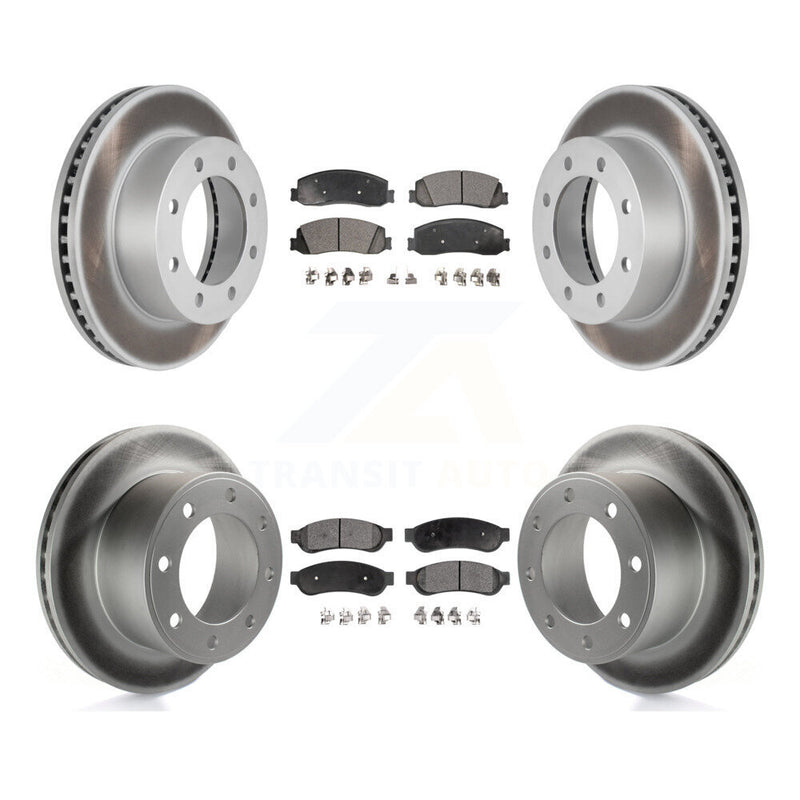 Transit Auto KGF-100645 Disc Brake Kit for 2009-2011 Ford F-250 Super Duty, Ford F-350 Super Duty - Front and Rear