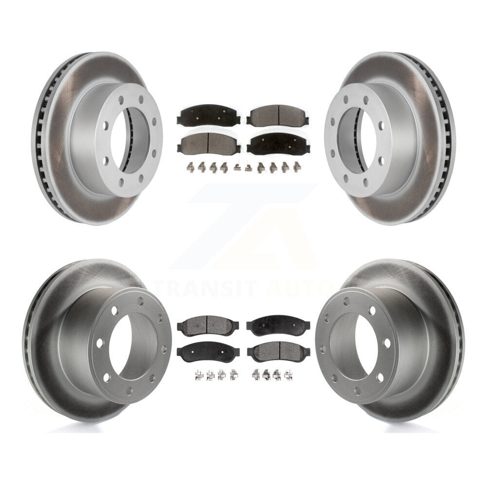 Transit Auto KGF-100646 Disc Brake Kit for 2010-2012 Ford F-250 Super Duty, Ford F-350 Super Duty - Front and Rear