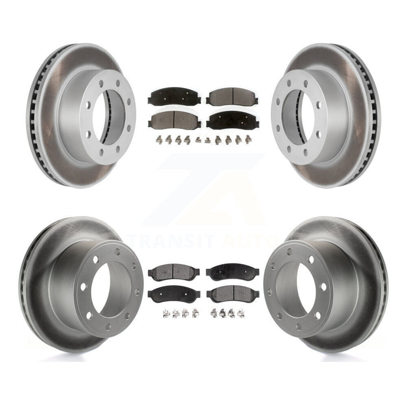Transit Auto KGF-100646 Disc Brake Kit for 2010-2012 Ford F-250 Super Duty, Ford F-350 Super Duty - Front and Rear