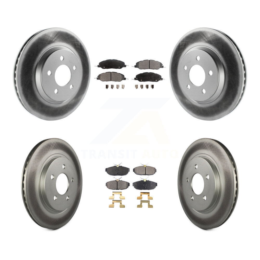 Transit Auto KGF-100652 Disc Brake Kit for 2005-2010 Ford Mustang - Front and Rear