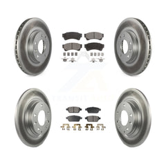 Transit Auto KGF-100654 Disc Brake Kit for 2006-2013 Mazda 6, Lincoln MKZ and More - Front and Rear