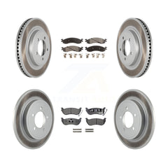 Transit Auto KGF-100655 Disc Brake Kit for 2006-2010 Ford Explorer Sport Trac, Ford Explorer, Mercury Mountaineer - Front and Rear