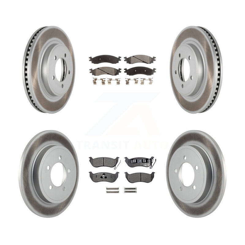 Transit Auto KGF-100655 Disc Brake Kit for 2006-2010 Ford Explorer Sport Trac, Ford Explorer, Mercury Mountaineer - Front and Rear