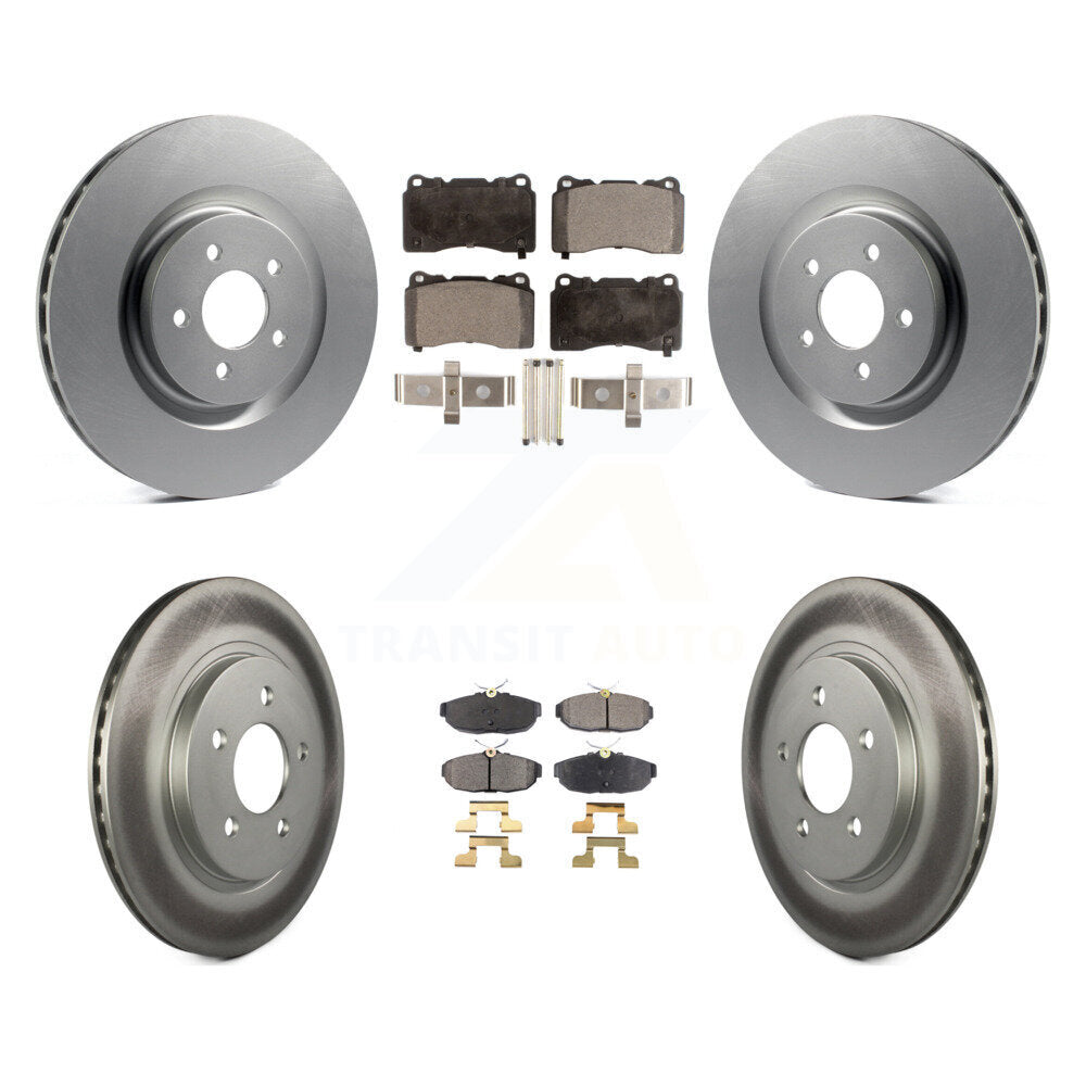 Transit Auto KGF-100656 Disc Brake Kit for 2007-2011 Ford Mustang - Front and Rear