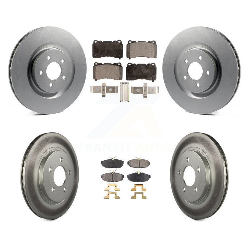 Transit Auto KGF-100656 Disc Brake Kit for 2007-2011 Ford Mustang - Front and Rear