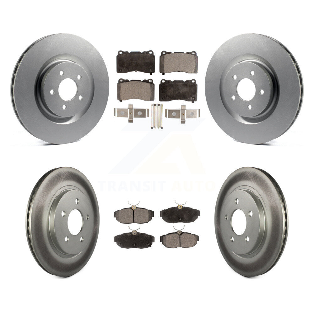 Transit Auto KGF-100657 Disc Brake Kit for 2011-2013 Ford Mustang - Front and Rear