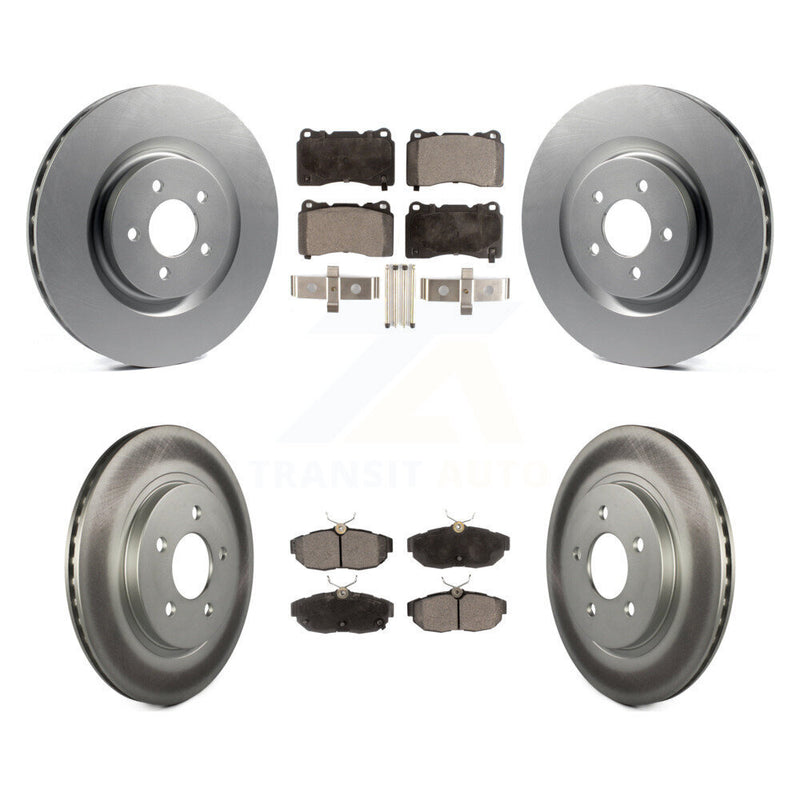 Transit Auto KGF-100657 Disc Brake Kit for 2011-2013 Ford Mustang - Front and Rear