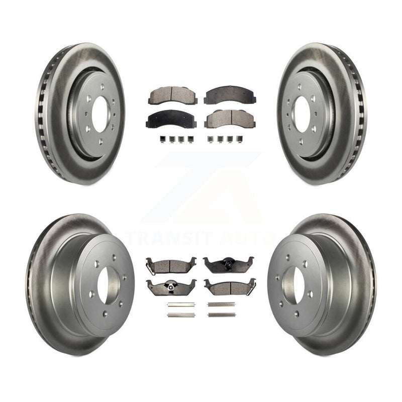 Transit Auto KGF-100659 Disc Brake Kit for 2010-2011 Ford F-150 - Front and Rear