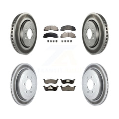 Transit Auto KGF-100660 Disc Brake Kit for 2010-2017 Ford Expedition, Lincoln Navigator - Front and Rear
