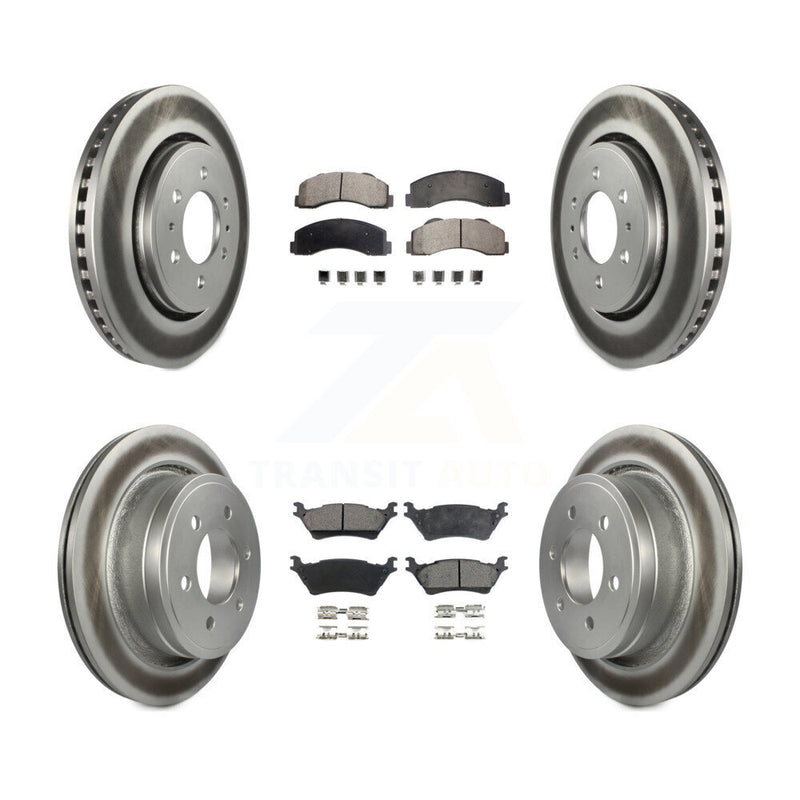 Transit Auto KGF-100661 Disc Brake Kit for 2012-2017 Ford F-150 - Front and Rear