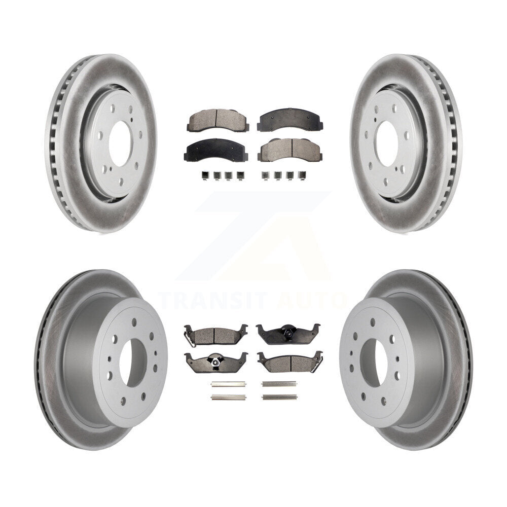 Transit Auto KGF-100673 Disc Brake Kit for 2010-2011 Ford F-150 - Front and Rear