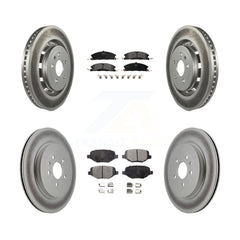 Transit Auto KGF-100679 Disc Brake Kit for 2012-2019 Ford Taurus, Lincoln MKT and More - Front and Rear