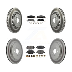 Transit Auto KGF-100680 Disc Brake Kit for 2012-2019 Ford Taurus, Ford Explorer and More - Front and Rear