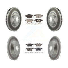 Transit Auto KGF-100682 Disc Brake Kit for 2013-2018 Ford Fusion, Lincoln MKZ - Front and Rear