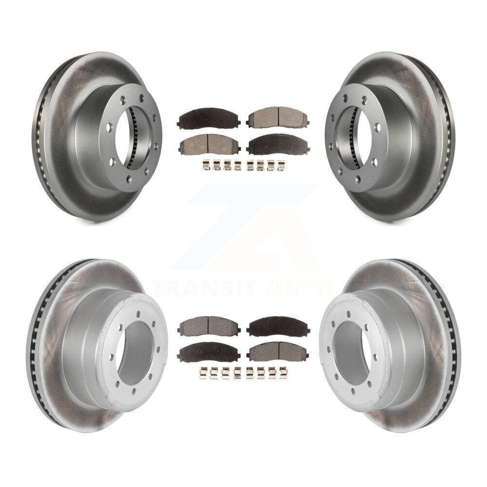 Transit Auto KGF-100685 Disc Brake Kit for 2013-2022 Ford F-350 Super Duty, Ford F-250 Super Duty, Ford F-450 Super Duty - Front and Rear