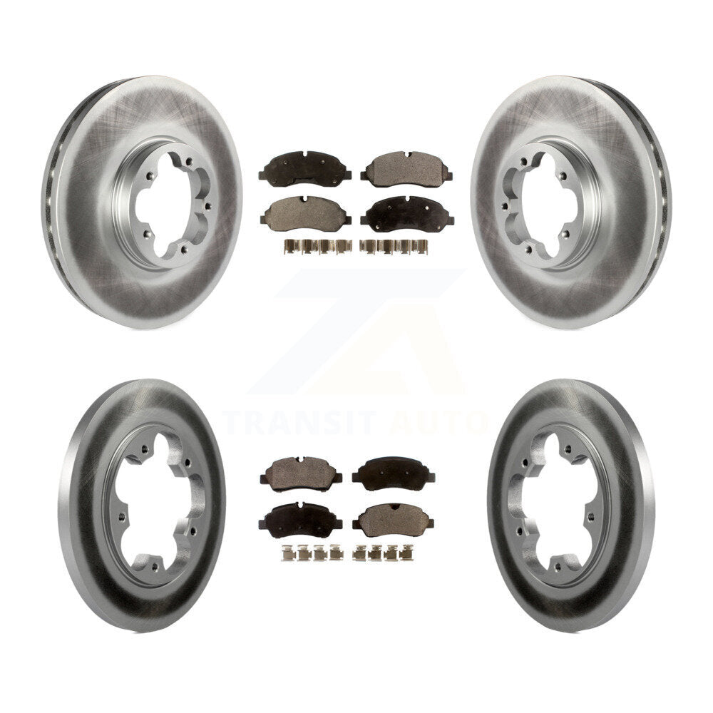 Transit Auto KGF-100686 Disc Brake Kit for 2015-2019 Ford Transit-150, Ford Transit-250, Ford Transit-350 - Front and Rear