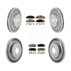 Transit Auto KGF-100687 Disc Brake Kit for 2015-2017 Ford Mustang - Front and Rear