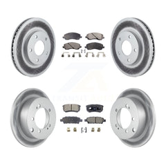 Transit Auto KGF-100695 Disc Brake Kit for 2004-2006 Mitsubishi Lancer - Front and Rear