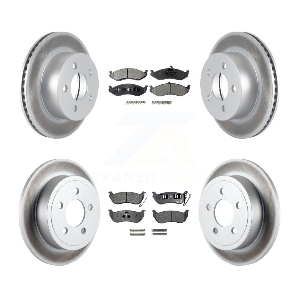 Transit Auto KGF-100698 Disc Brake Kit for 2003-2006 Jeep TJ, Jeep Wrangler - Front and Rear
