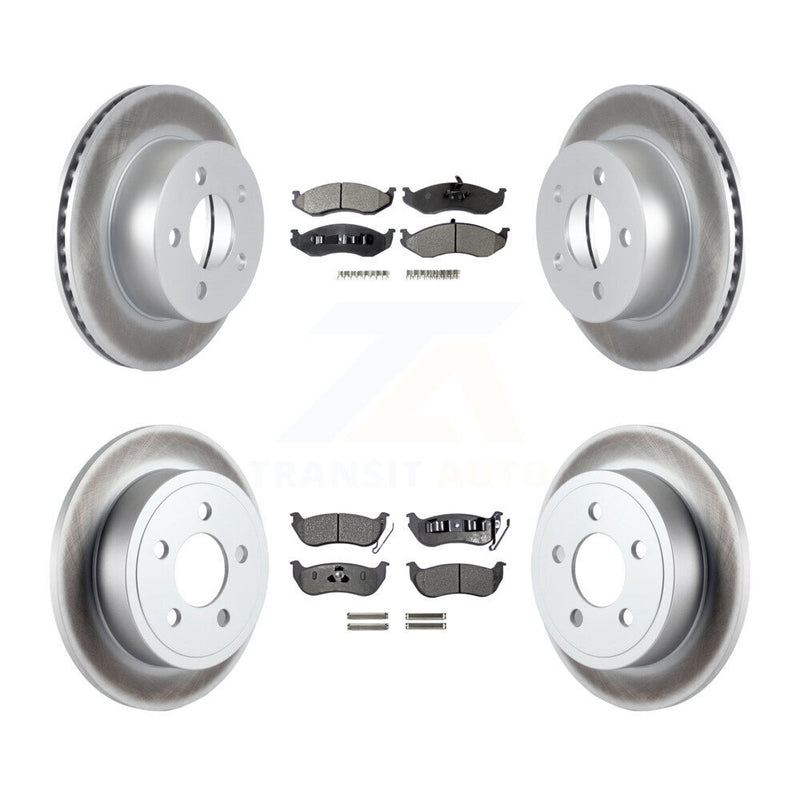 Transit Auto KGF-100698 Disc Brake Kit for 2003-2006 Jeep TJ, Jeep Wrangler - Front and Rear