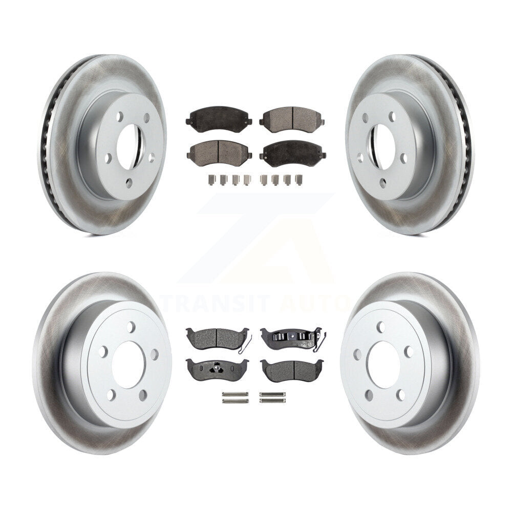 Transit Auto KGF-100700 Disc Brake Kit for 2003-2007 Jeep Liberty - Front and Rear