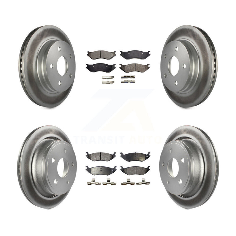 Transit Auto KGF-100706 Disc Brake Kit for 2002-2004 Dodge Ram 1500 - Front and Rear