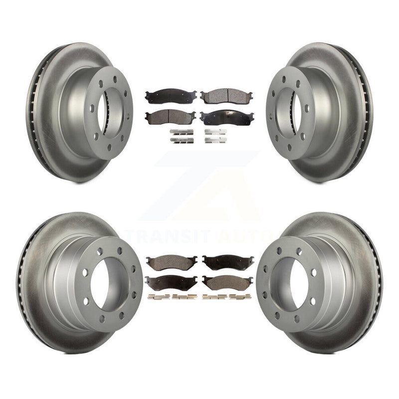 Transit Auto KGF-100708 Disc Brake Kit for 2003-2008 Dodge Ram 1500, Dodge Ram 2500, Dodge Ram 3500 - Front and Rear