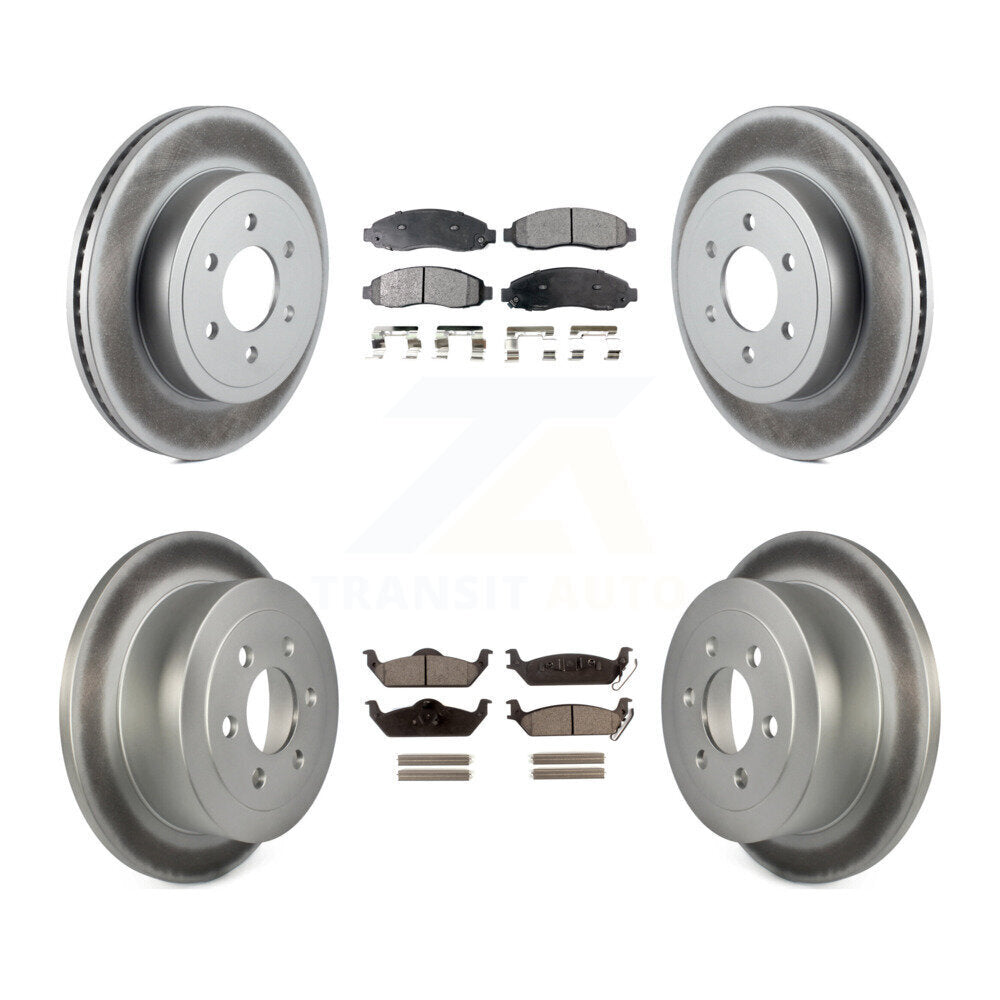 Transit Auto KGF-100709 Disc Brake Kit for 2003-2004 Dodge Dakota - Front and Rear