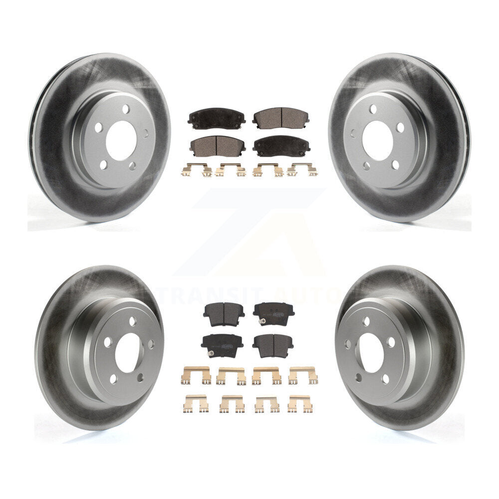 Transit Auto KGF-100711 Disc Brake Kit for 2005-2023 Dodge Charger, Dodge Challenger and More - Front and Rear