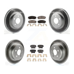 Transit Auto KGF-100711 Disc Brake Kit for 2005-2023 Dodge Charger, Dodge Challenger and More - Front and Rear