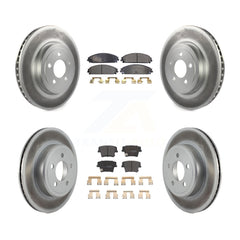 Transit Auto KGF-100714 Disc Brake Kit for 2005-2023 Dodge Challenger, Dodge Charger and More - Front and Rear