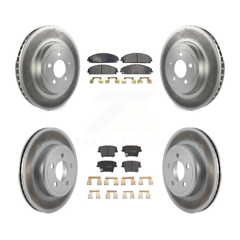 Transit Auto KGF-100714 Disc Brake Kit for 2005-2023 Dodge Challenger, Dodge Charger and More - Front and Rear