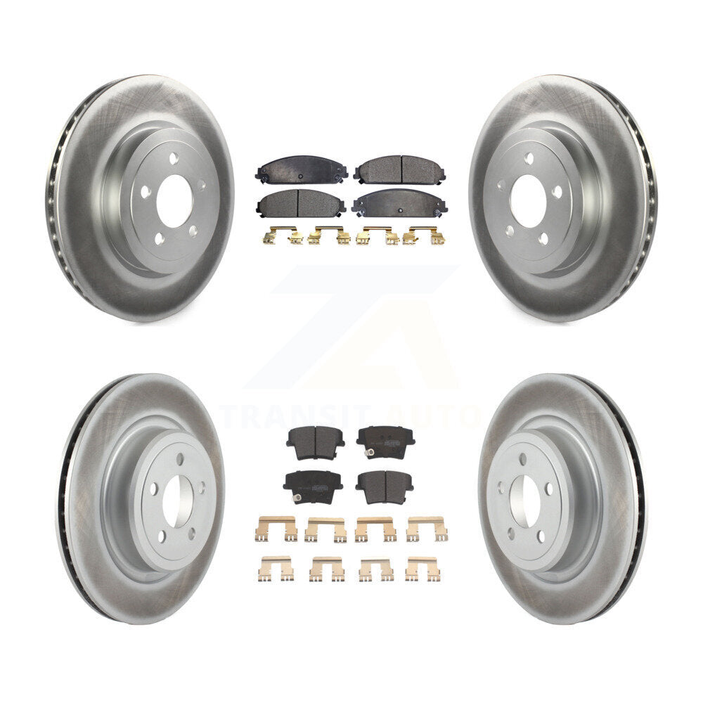 Transit Auto KGF-100715 Disc Brake Kit for 2006-2013 Dodge Charger - Front and Rear