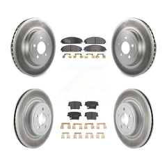 Transit Auto KGF-100715 Disc Brake Kit for 2006-2013 Dodge Charger - Front and Rear