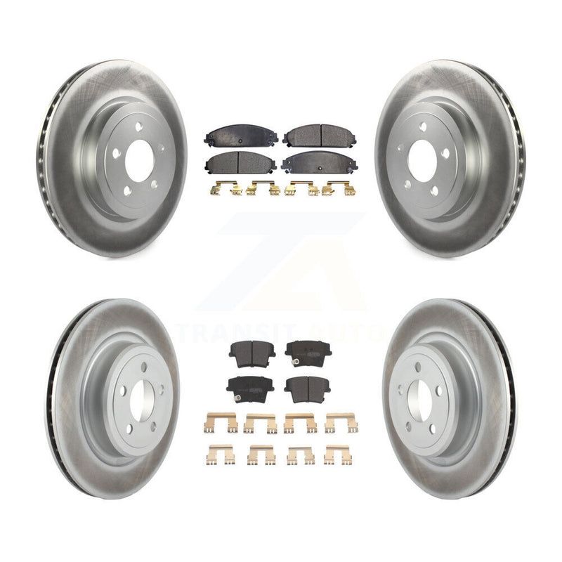 Transit Auto KGF-100715 Disc Brake Kit for 2006-2013 Dodge Charger - Front and Rear
