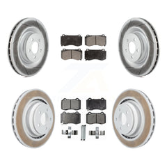 Transit Auto KGF-100717 Disc Brake Kit for 2005-2023 Dodge Challenger, Dodge Charger and More - Front and Rear