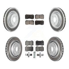 Transit Auto KGF-100719 Disc Brake Kit for 2005-2023 Dodge Challenger, Dodge Charger and More - Front and Rear