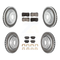Transit Auto KGF-100720 Disc Brake Kit for 2015 Dodge Charger - Front and Rear