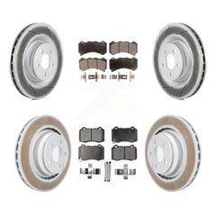 Transit Auto KGF-100721 Disc Brake Kit for 2015-2021 Dodge Charger, Dodge Challenger - Front and Rear