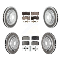 Transit Auto KGF-100722 Disc Brake Kit for 2015-2021 Dodge Charger, Dodge Challenger - Front and Rear