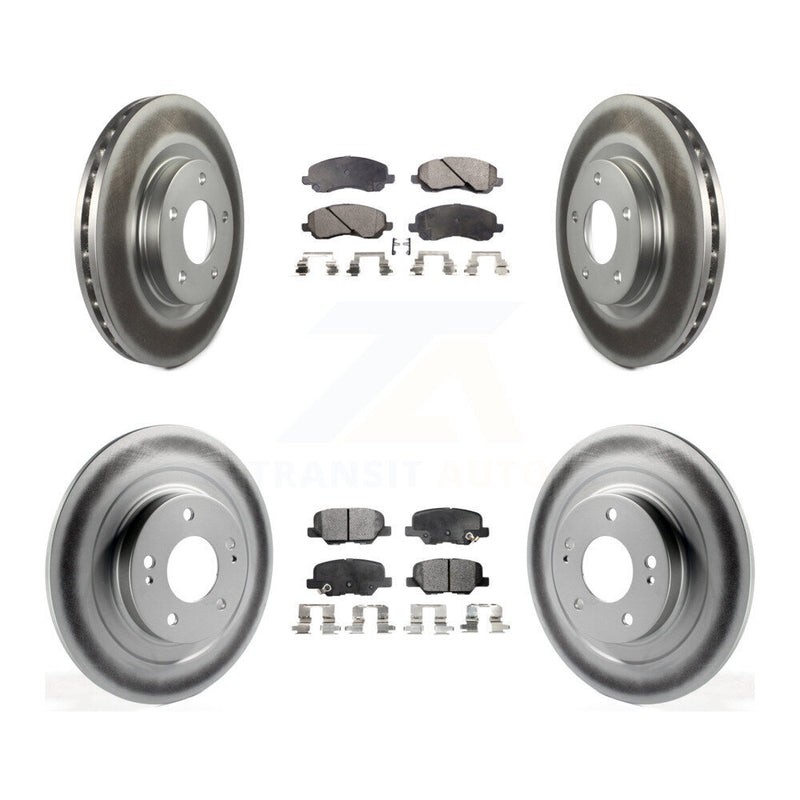 Transit Auto KGF-100729 Disc Brake Kit for 2013-2024 Mitsubishi Outlander, Mitsubishi Outlander Sport, Mitsubishi RVR - Front and Rear