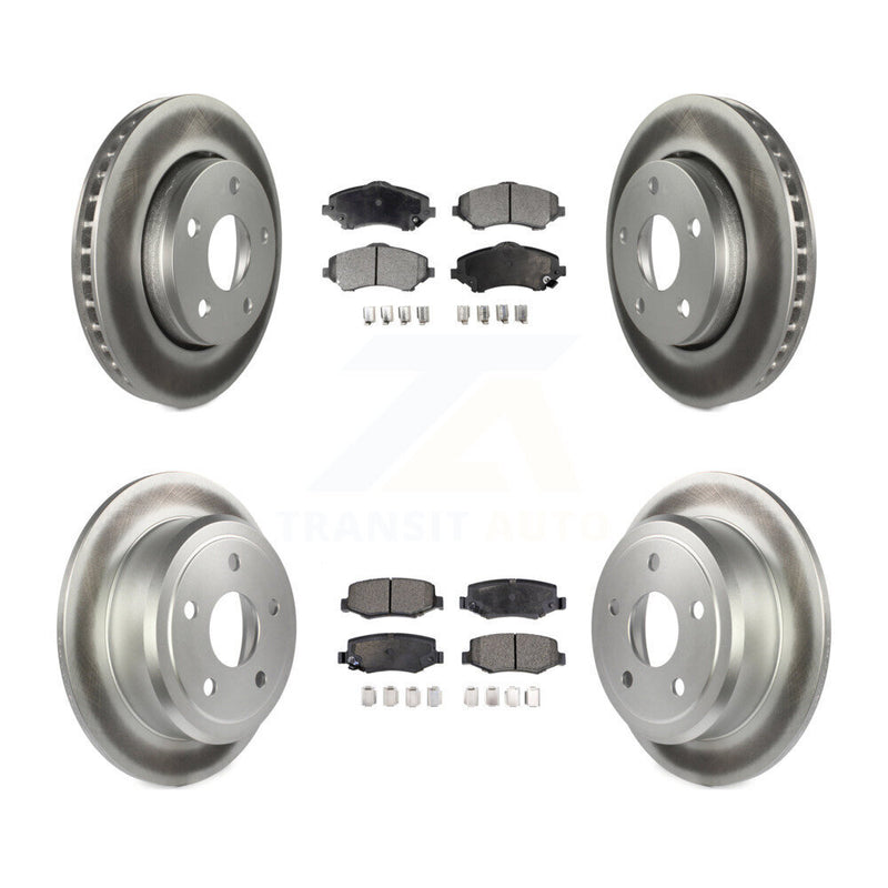 Transit Auto KGF-100730 Disc Brake Kit for 2007-2017 Jeep Wrangler - Front and Rear