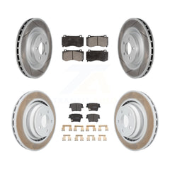 Transit Auto KGF-100735 Disc Brake Kit for 2015 Dodge Charger - Front and Rear