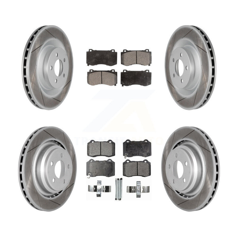 Transit Auto KGF-100736 Disc Brake Kit for 2005-2023 Dodge Challenger, Dodge Charger and More - Front and Rear