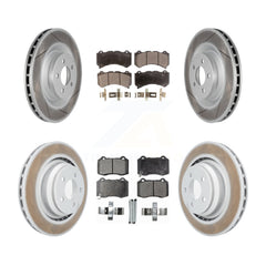 Transit Auto KGF-100738 Disc Brake Kit for 2015-2021 Dodge Charger, Dodge Challenger - Front and Rear