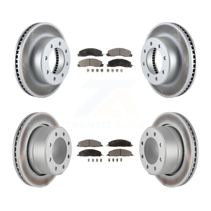 Transit Auto KGF-100740 Disc Brake Kit for 2009-2018 Ram 1500, Ram 2500 and More - Front and Rear